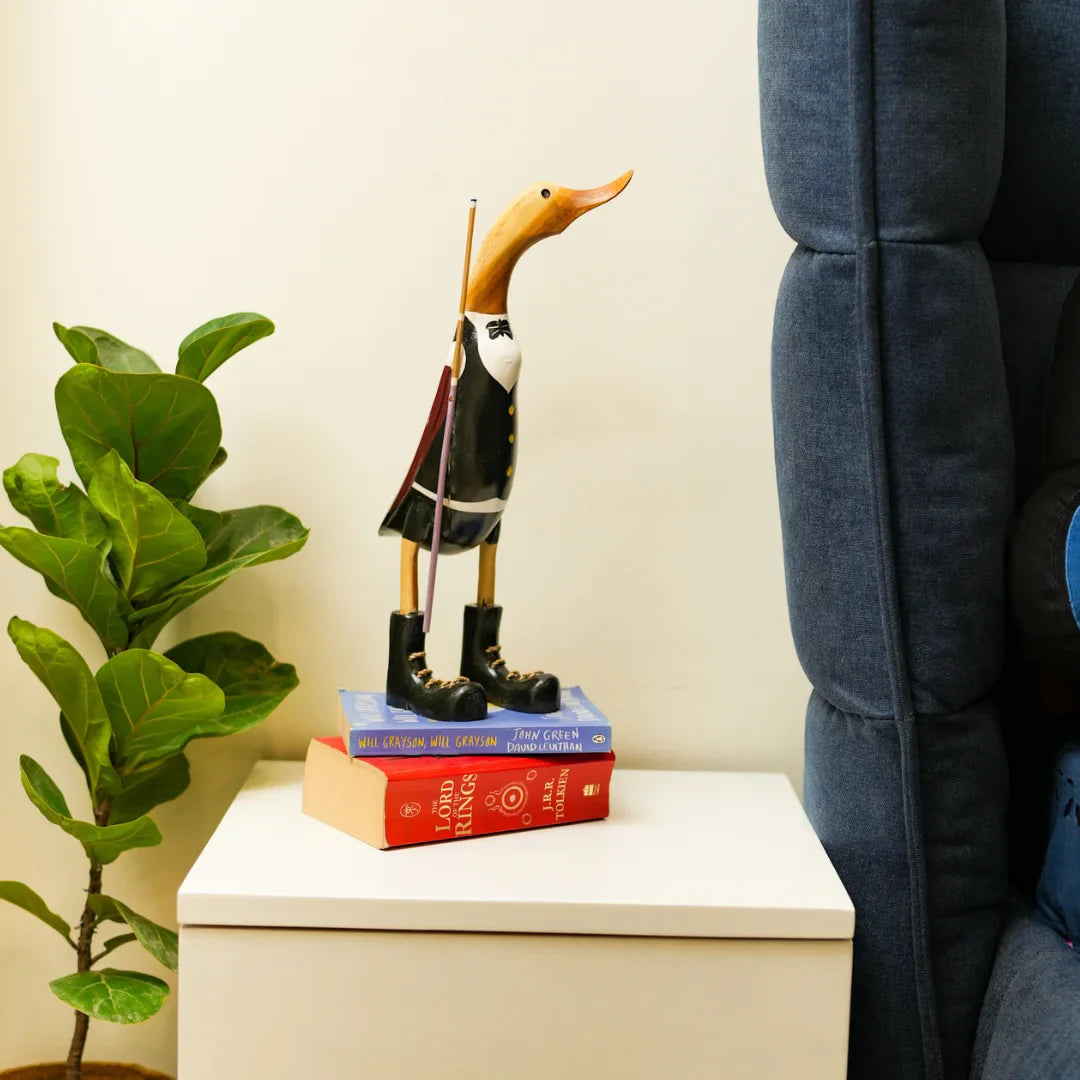 Which One Are You? Handcrafted Wooden Swagger Duck Decor for Every Personality