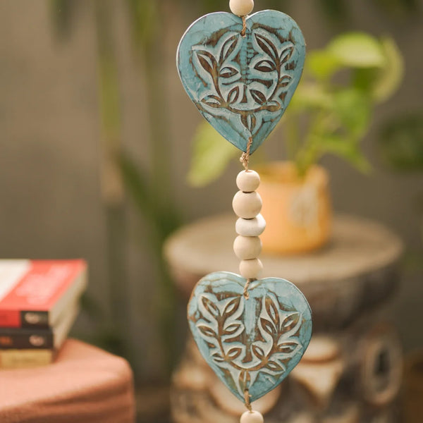 TIMBER KALA’S HEART BREEZY BEADS FOR DECOR