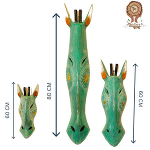 #TurquioseMaskGiraffe