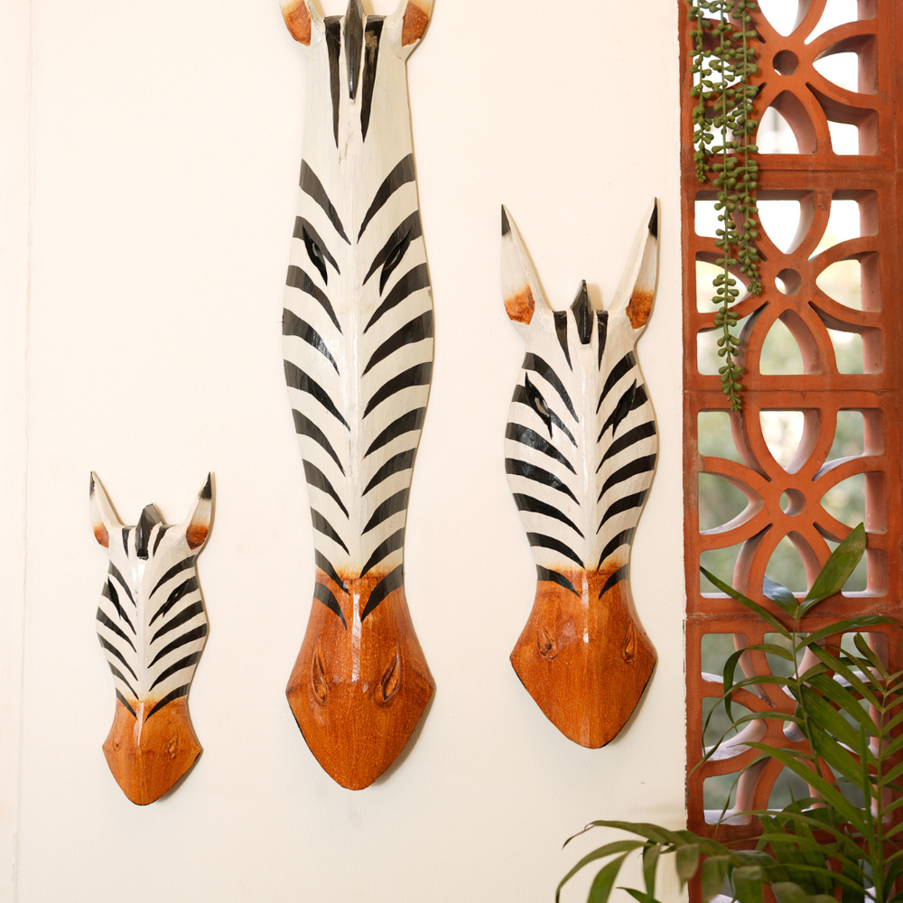 #SpottedMaskZebraStriped