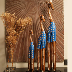 #BlueGiraffeTallTracks