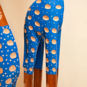 #BlueGiraffeTallTracks