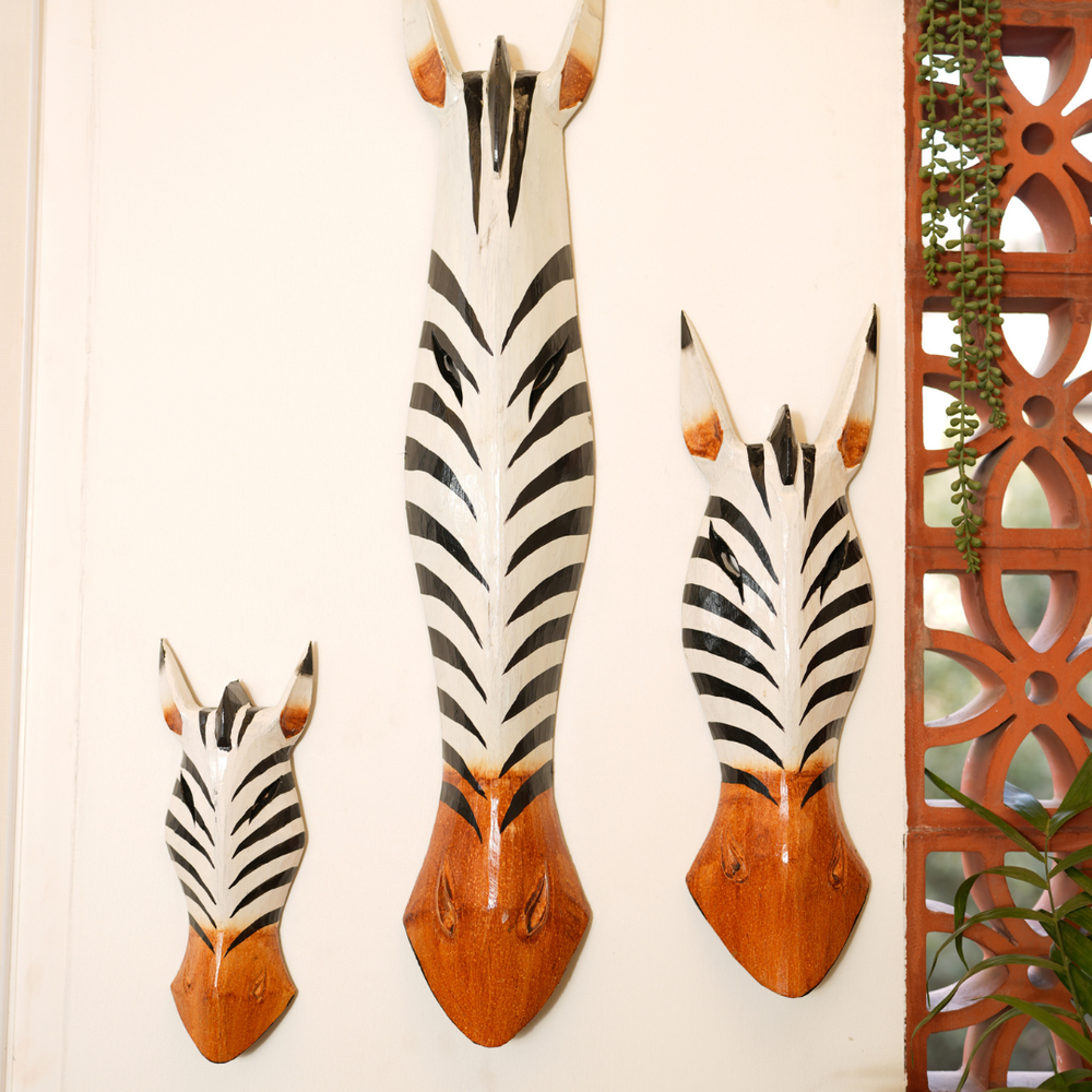 #SpottedMaskZebraStriped