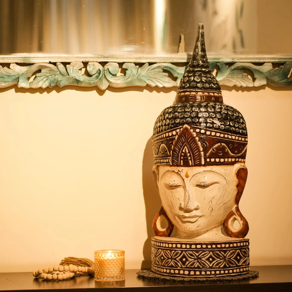 #WhiteSamsaraBuddhaWithBase