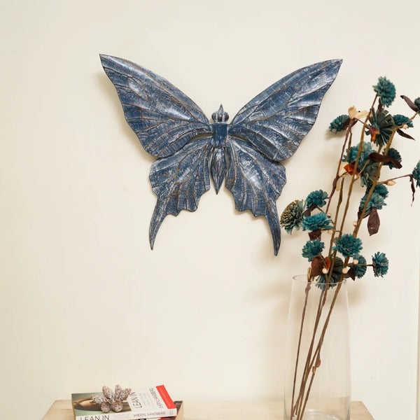 #BlueWashButterflyWings