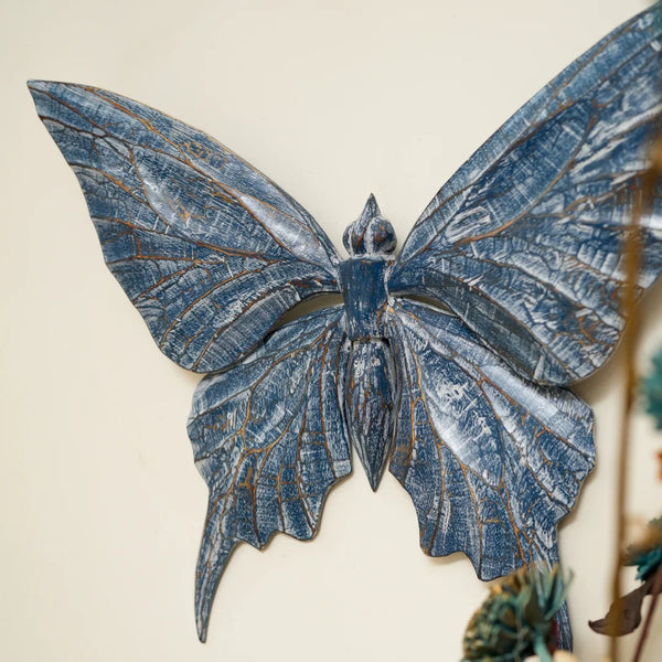 #BlueWashButterflyWings