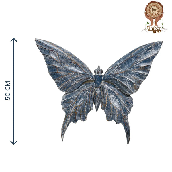 #BlueWashButterflyWings