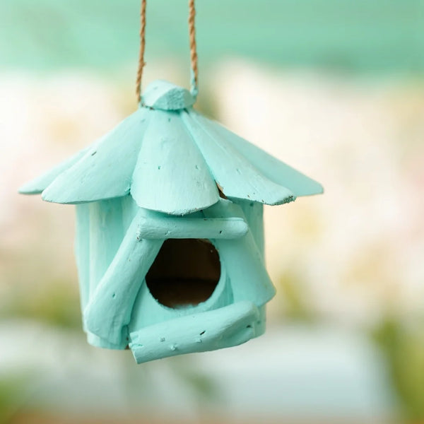#TurquoiseBirdHouse