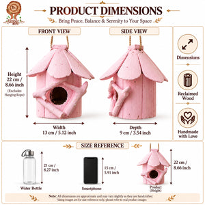 #PinkBirdHouse