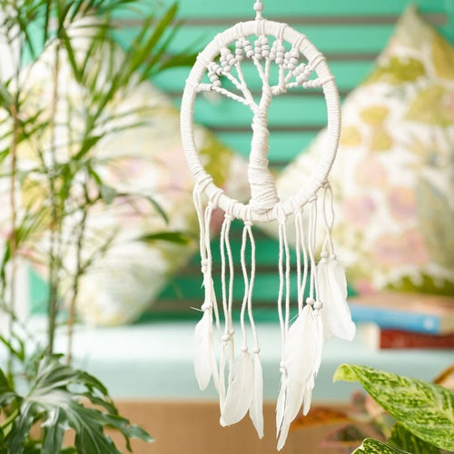 #WhiteDreamcatcher