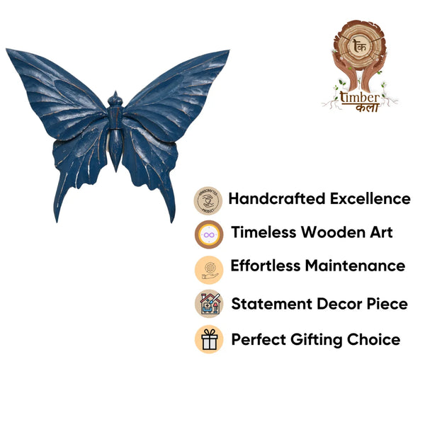 #DarkBlueButterFly