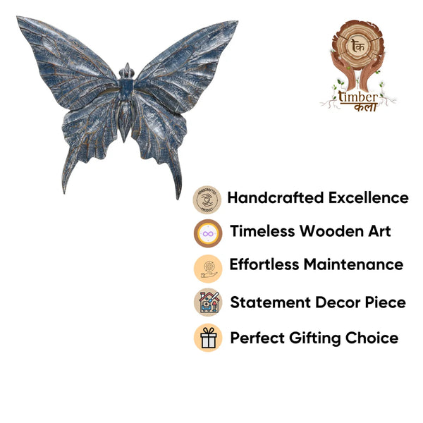 #BrightGreyButterFly