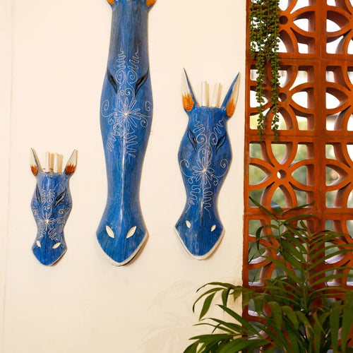 #BlueMaskGiraffe