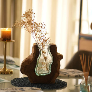 TIMBER KALA'S MEDIUM VALLEY CURVE GLASS ROOTS FOR DECOR