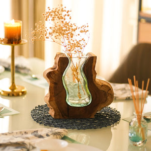 TIMBER KALA'S MEDIUM VALLEY CURVE GLASS ROOTS FOR DECOR