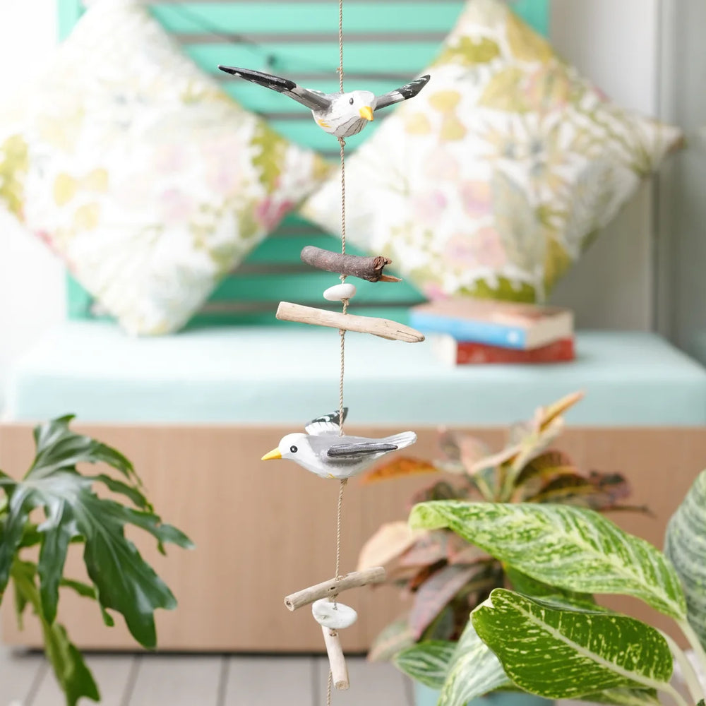 TIMBER KALA'S SEAGULL HANGING FOR DECOR