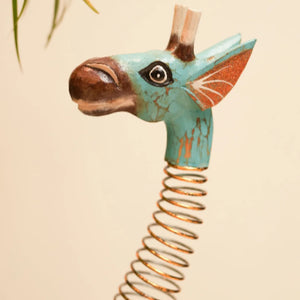 #BlueWobblyGiraffe