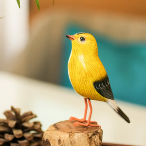 TIMBER KALA'S GOLD FINCH BIRD FOR DECOR