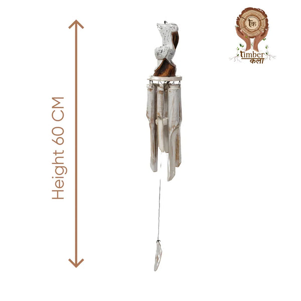 TIMBER KALA’S PELICAN CELESTIAL CHIMES FOR OUTDOORS