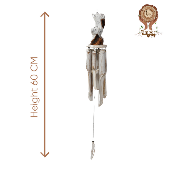 TIMBER KALA’S PELICAN CELESTIAL CHIMES FOR OUTDOORS