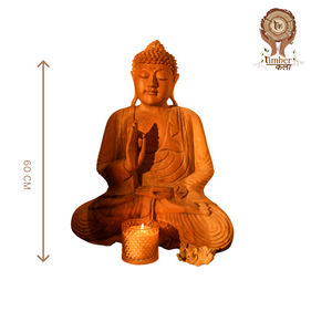 TIMBER KALA'S MUKHA BUDDHA FOR DECOR