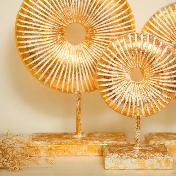 #GoldRusticRoundDonut