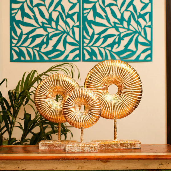 #GoldRusticRoundDonut