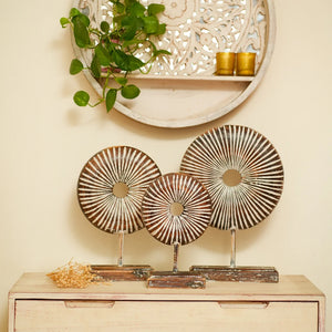 #NaturalGoldenRusticRoundDonut