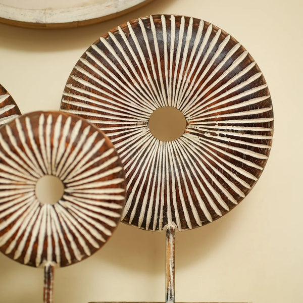 #NaturalGoldenRusticRoundDonut