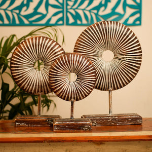 #NaturalGoldenRusticRoundDonut