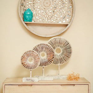 #WhiteRusticRoundDonut