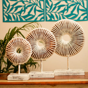 #WhiteRusticRoundDonut