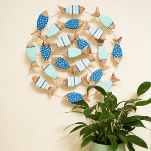 TIMBER KALA'S FISH KIDS ROOM SCHOOL OF FISH FOR DECOR
