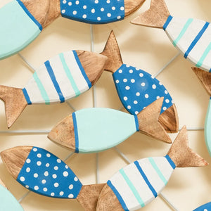 TIMBER KALA'S FISH KIDS ROOM SCHOOL OF FISH FOR DECOR