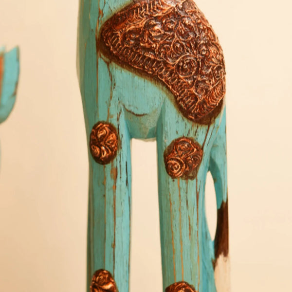 #BlueWobblyGiraffe