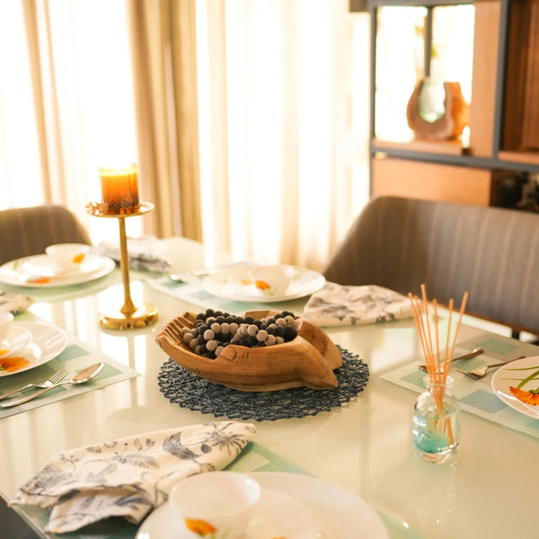 TIMBER KALA'S WOODEN ANJALI FOR DECOR