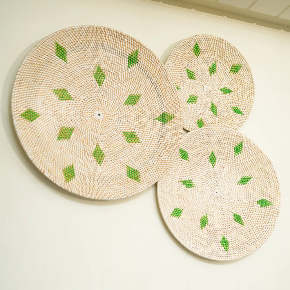 #WhiteGreenDiamondBamboo
