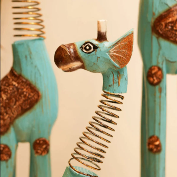 #BlueWobblyGiraffe