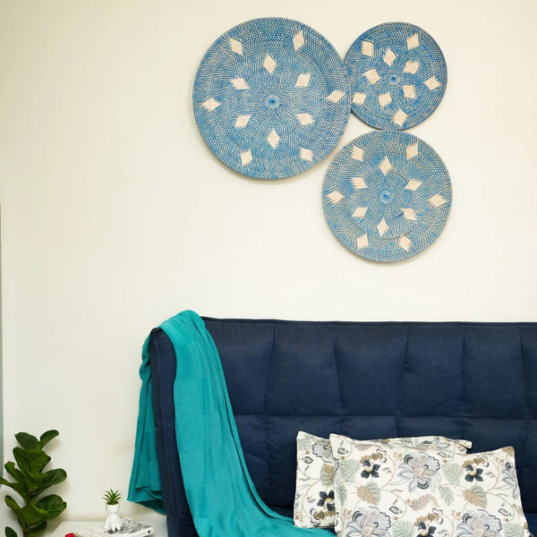 #BlueWhiteDiamondBamboo