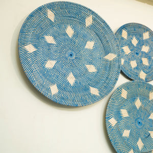 #BlueWhiteDiamondBamboo