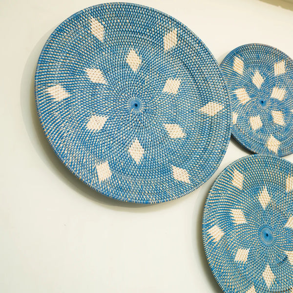 #BlueWhiteDiamondBamboo
