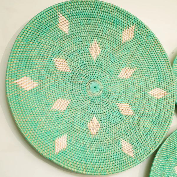 #GreenWhiteDiamondBamboo