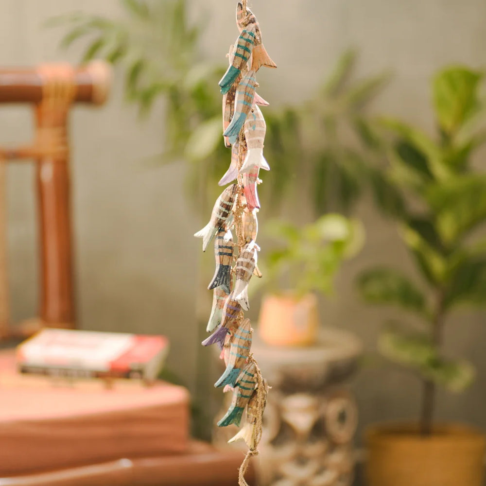 TIMBER KALA’S SMALL FISH BREEZY BEADS FOR DECOR