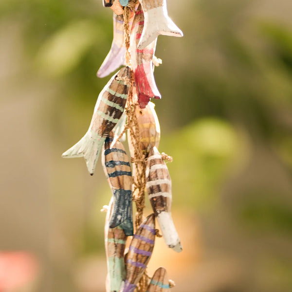 TIMBER KALA’S SMALL FISH BREEZY BEADS FOR DECOR