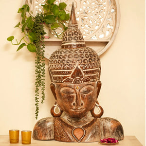 #BrownBuddhaFace