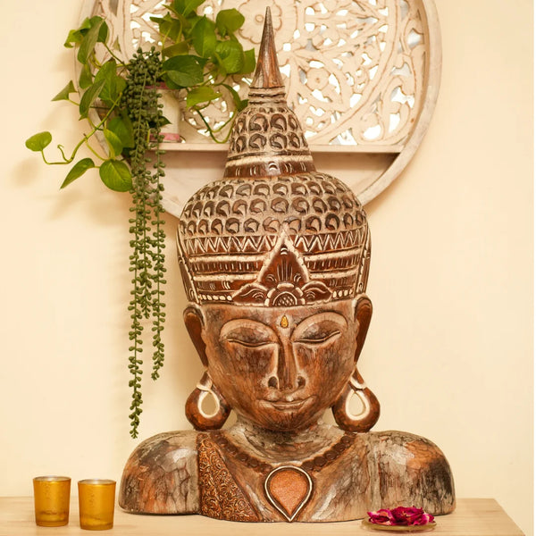 #BrownBuddhaFace