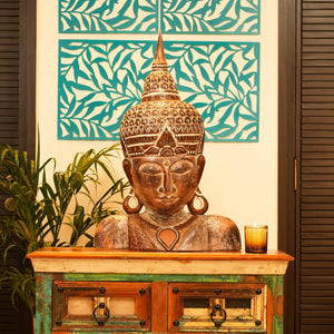 #BrownBuddhaFace