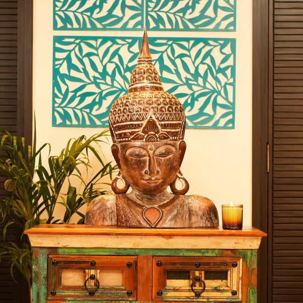 #BrownBuddhaFace
