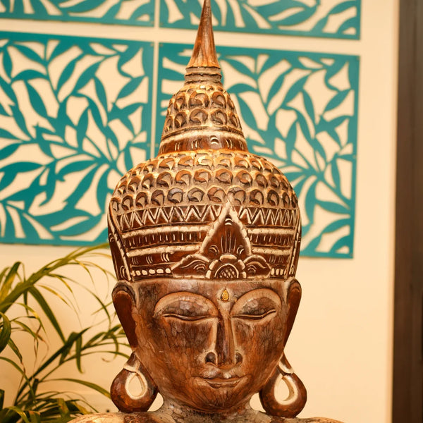 #BrownBuddhaFace