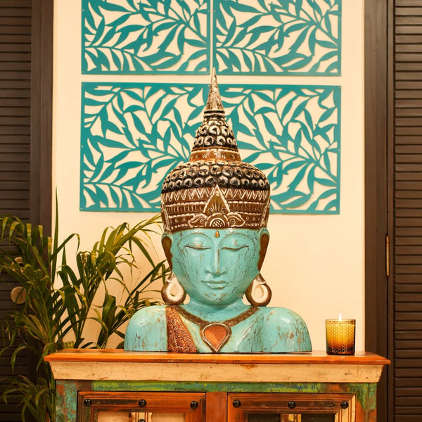 #TurquoiseBuddhaFace